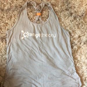 Gray Orangetheory tank top